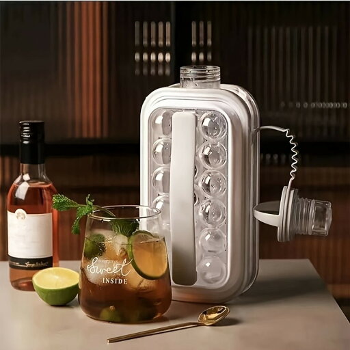 氷を作る器具とカーリングを一緒に楽しめる2-in-1のアイスキューブポット、アイスホッケー、アイスグラインダー、家庭用シリコン製アイスキューブ 氷を作る器具とカーリングを一緒に楽しめる2-in-1のアイスキューブポット、アイスホッケー、アイスグラインダー、家庭用シリコン製アイスキューブ