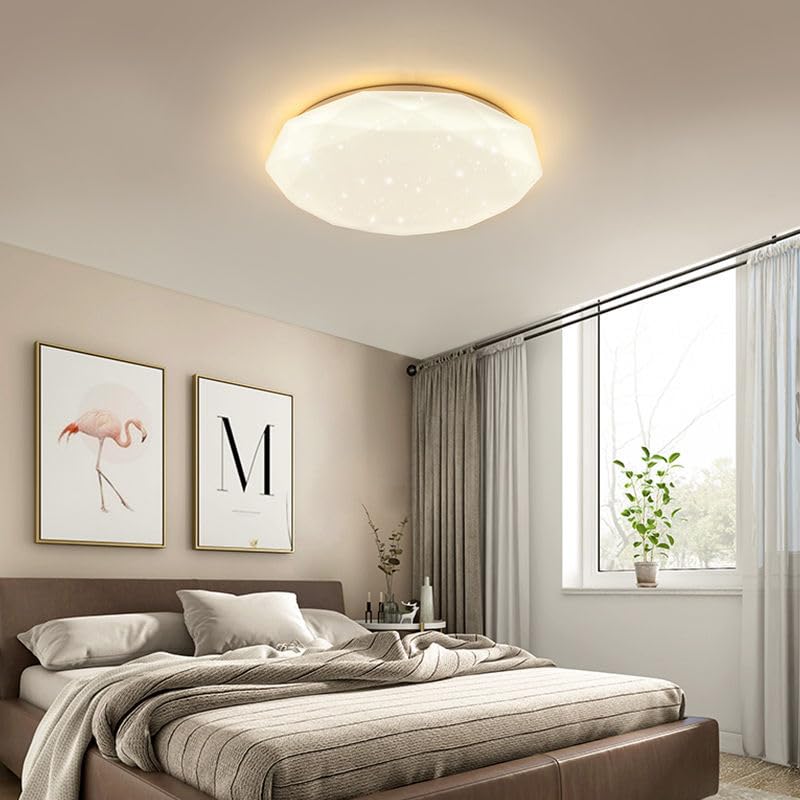 LEDシーリングライト 6畳 24w 3000lm 調光 おしゃれ 18段階調光 高輝度 照明器具 LEDシーリングライト ..