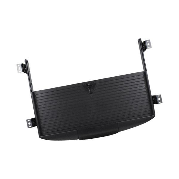 引き出し式キーボードトレイ デスク下の多目的キーボードトレイ ホームオフィス用 ブラック