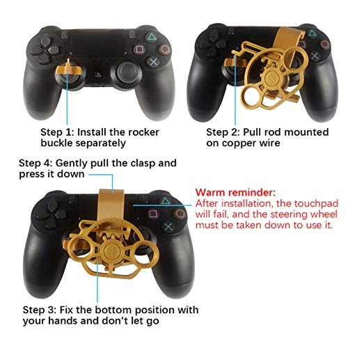 ゲーム用レーシングホイール ミニステアリングゲームコントローラー 用 3Dプリントアクセサリー