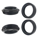 2ピースフォークおよびダストシールキット、交換用防水37Mmx47Mmx11mm、BMW用の互換性のあるアクスルオイルシールフロントフォーク