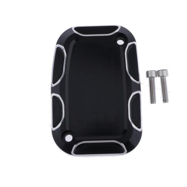 ハーレー2008-2017のためのブレーキリザーバーマスターシリンダーカバー