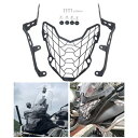 フロントヘッドライトグリルガードヘッドランププロテクターカバーホンダCB400x19-22に適合