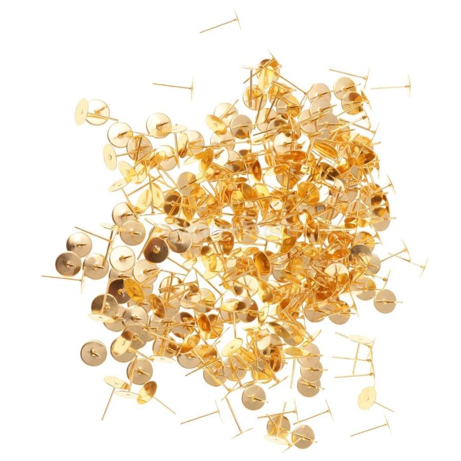 ピアスパーツ イヤリングパーツ 金具 アクセサリー ハンドメイド材料 手芸材料セット DIY 全10種類 - ..