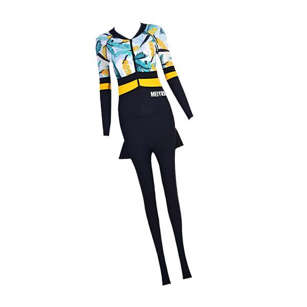 レディース水着セット 長袖 サーフィン ダイビング カヤック ウォータースポーツ用