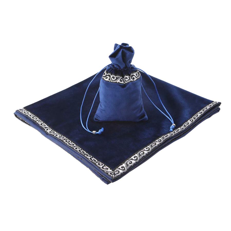 ブルー 祭壇タロットカードポーチ 祭壇タロットテーブルクロス