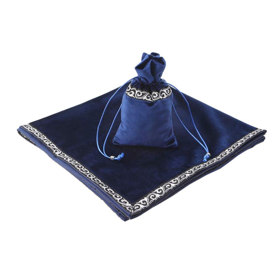 ブルー 祭壇タロットカードポーチ 祭壇タロットテーブルクロス