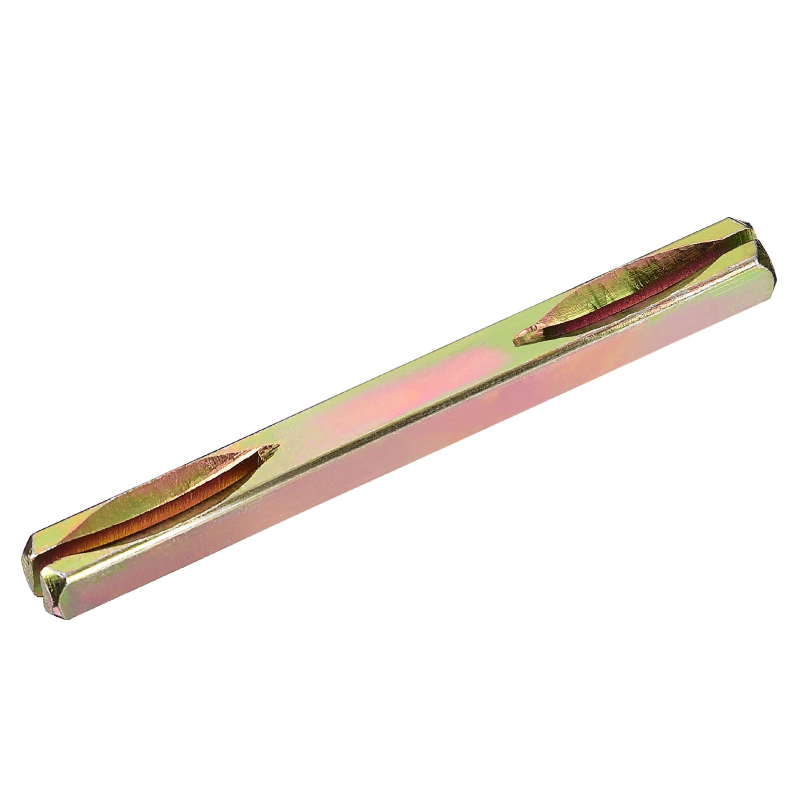 Tドアノブスピンドル 90mm長 スペアドアハンドルスピンドルバー ビンテージドア用 ストレートスピンド..