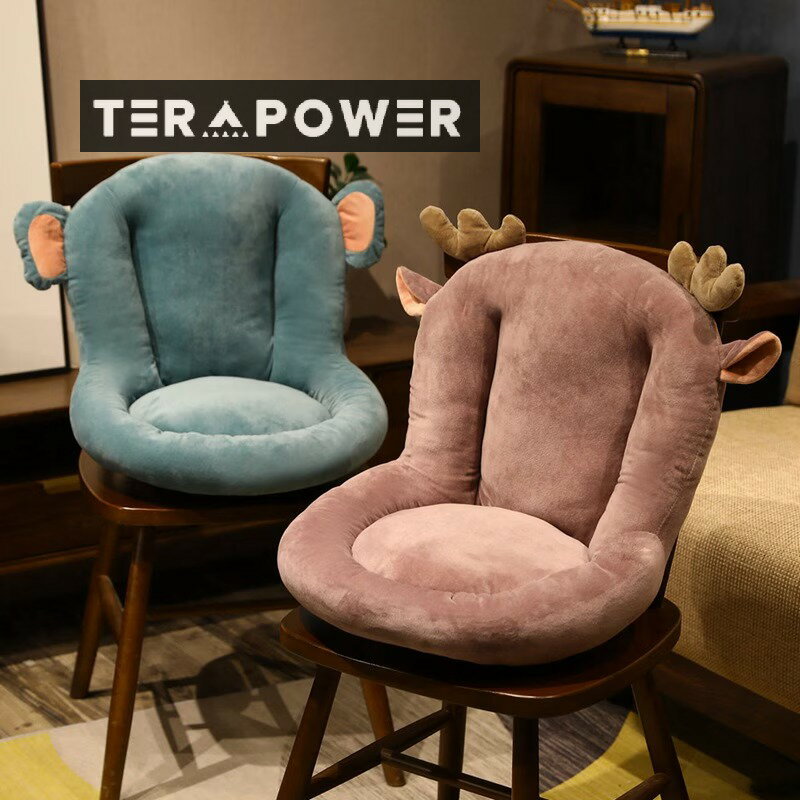 座椅子 低反発 クッション 座布団 ふわふわ かわいい おおきめ 軽量 おしゃれ 椅子用 フロアクッション..