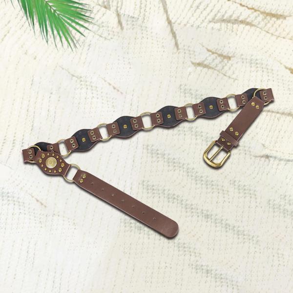 レディースベルト 衣類アクセサリー ファッション PUレザーベルト ジーンズ パンツ ギフト 112cmx4.8cm