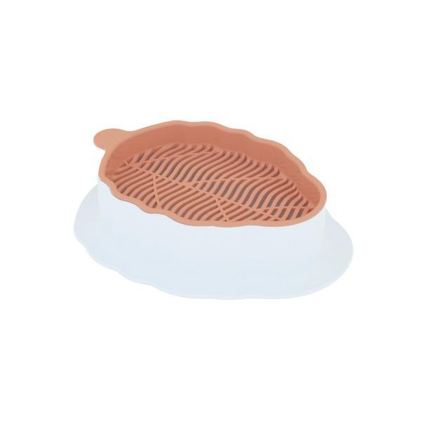 猫草発芽トレイ 水抜き穴付き 庭の緑 温室用 白色 オレンジ色