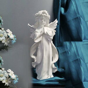 祈る天使エンジェル彫像と置物家の庭女の子彫像装飾教会羽天使像彫刻記念像の装飾品