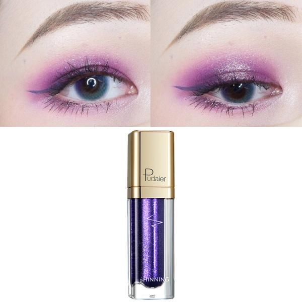 液体アイシャドウダイヤモンドペンシルスティック化粧品ギフトグラマーダークパープル