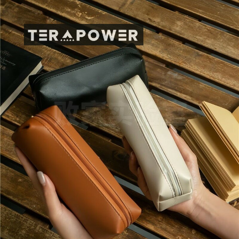 筆箱/ペンケース ペンポーチ 傷つきにくい 裏地付き 防水ペンポーチ シンプル 大容量 レザー 学生 文房具