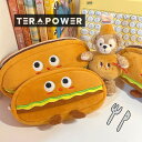 筆箱/ペンケース 新しいハンバーガーかわいい鉛筆袋大容量ポータブル学生収納バッグ(3)