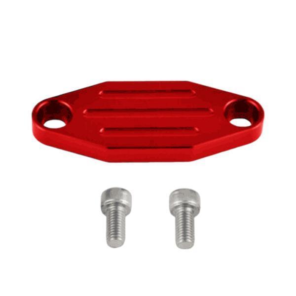 フォードF150250350マスタング2.3レッドに適合する2本のボルトを備えたEgrプレート(3.0)