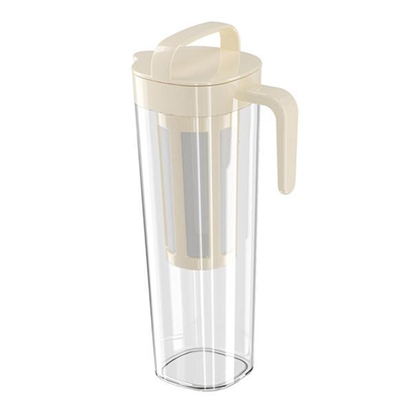 ハンドル付きシンプルなコールドブリューメーカー、ガーデンカフェキッチン用アイスコーヒーメーカー、ハンドル付きケトル