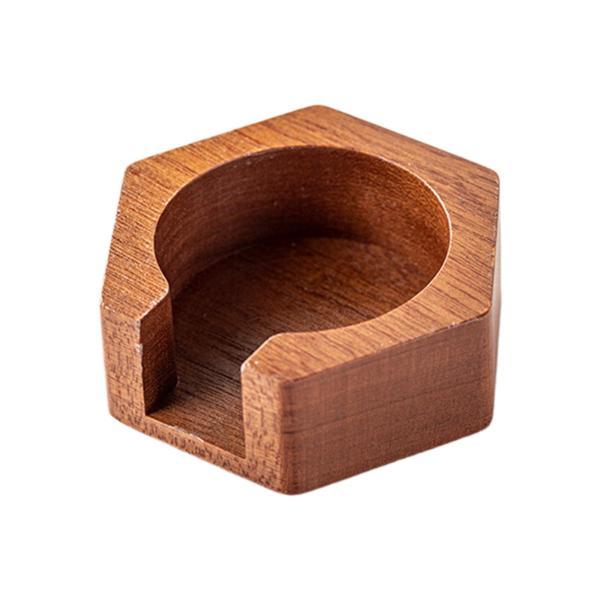 ペーパーホルダーコーヒーペーパーディスペンサー交換用エスプレッソ収納ケース木製収納ベースアクセサ..