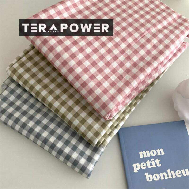 早い者勝ち デスククロス 綿 リネン 写真 布 格子縞 学生 テーブルマット