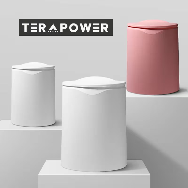 8L 12Lゴミ箱ふた付きの2層ゴミ箱防水消臭厚みのあるデザインの弾カバー