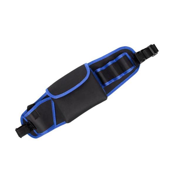 ツールベルト 電動ドリルホルダー ツールバッグ 電気技師 配管工 建設用 ブラック オックスフォード布