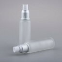 2本の空のガラスのボトル化粧品のメイクアップローションの容器50mlのスプレー