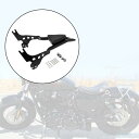 デイビッドソンXL883CXL1200SXLH1200バイク部品用パッドクッション付き取り外し可能な直立助手席シシーバー背もたれ