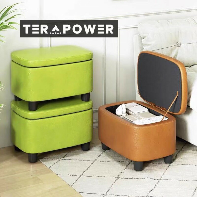 椅子　収納ができる椅子　スツール　腰掛　選べる7色　防水　汚れ防止生地　大容量収納　ソファー　玄関椅子