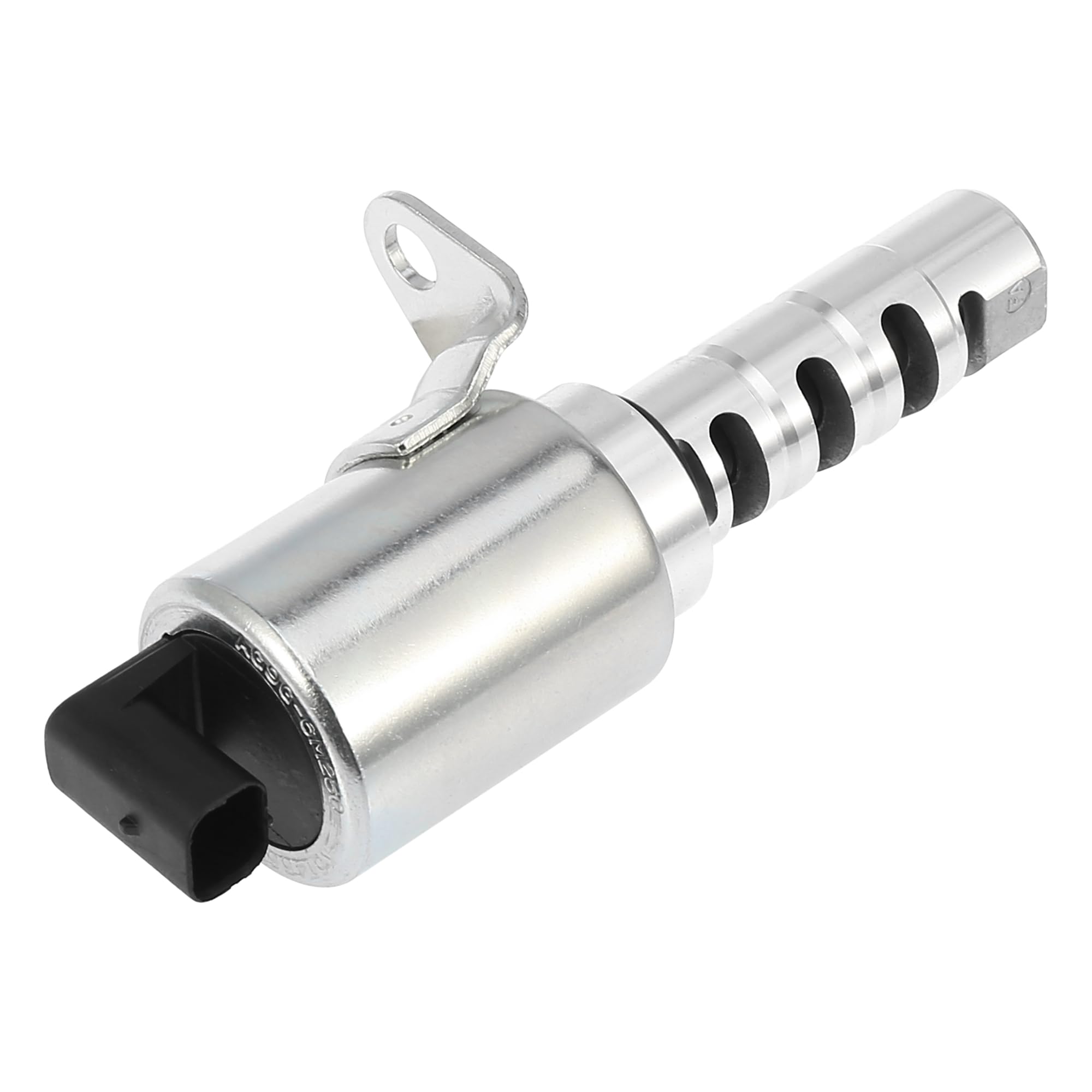 Tカーエンジン可変バルブタイミングソレノイド プラスチック製 シルバートーン 自動可変タイミング電磁..