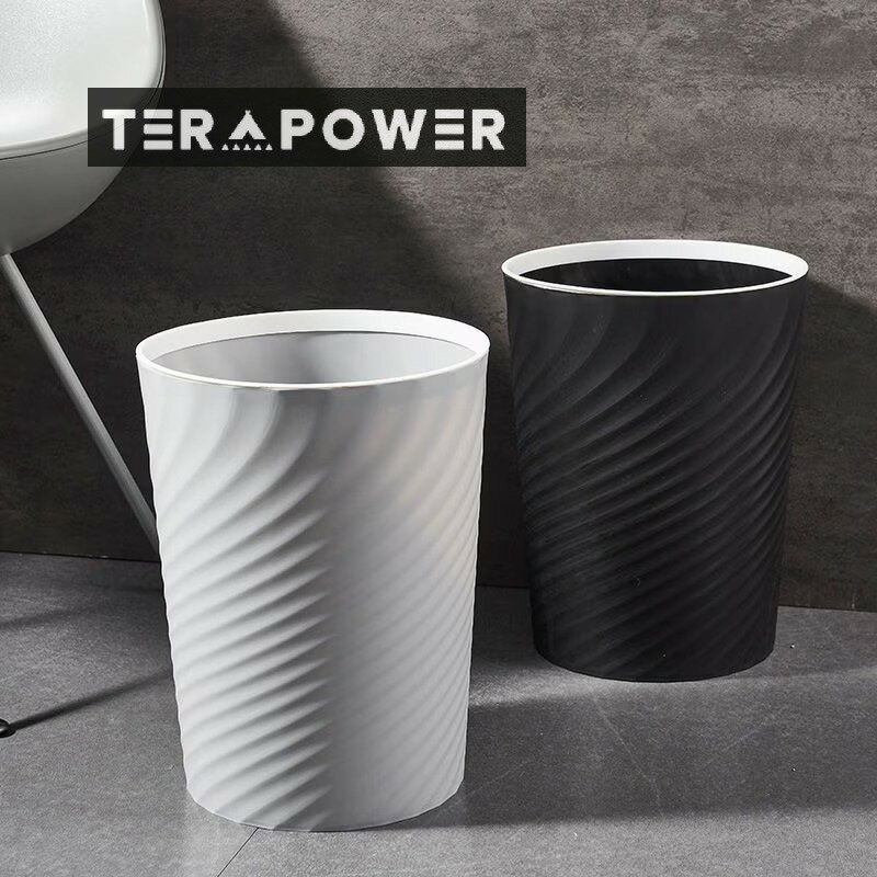 家庭用 環境保護 シンプル アイデア 風 ダストボックス グレー ホワイト ブラック 3色 寝室 ゴミ箱