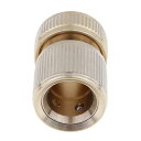 真鍮ホースタップコネクタ25mm ODガーデンウォーターパイプクイックアダプター継手#1(3)