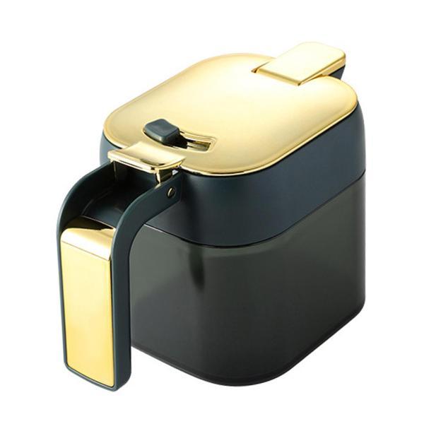 蓋付き調味料ポット スパイスジャー 調味料ボックス レストラン ホーム キャンプ 金色のシングル用