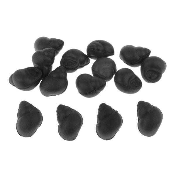 15個のポップアップボイラーの餌鯉の釣りは浮かぶ浮動小数点のビーズブラック