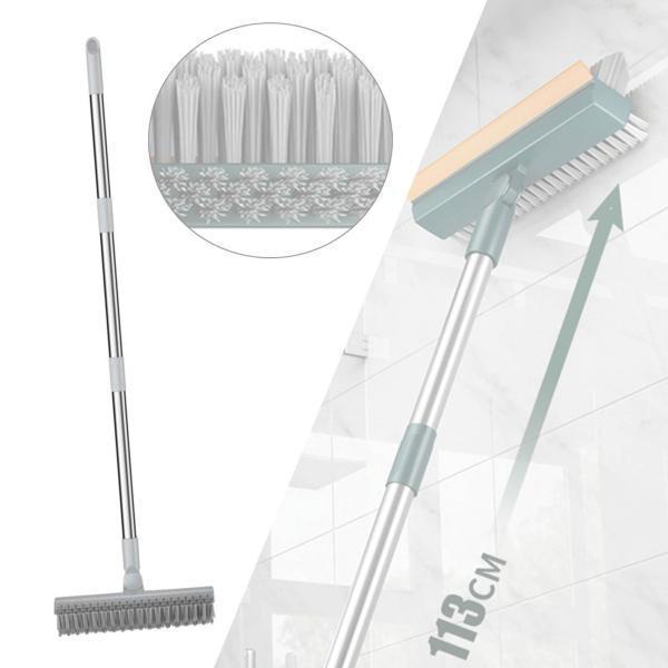 フロアスクラブブラシロングハンドルブラシオフィスウォール用ディープクリーニングスクラブタイル