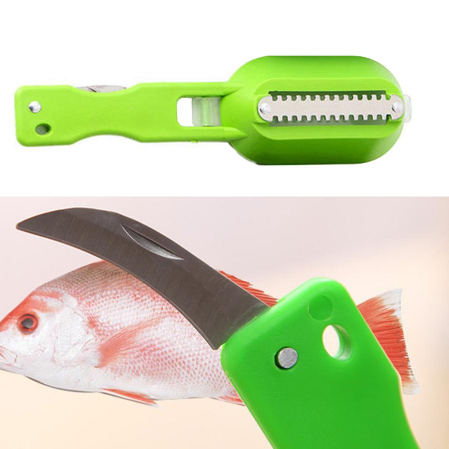 スクレーピングフィッシングスケールブラシフィッシュスケールリムーバーフィッシュスキンおろし金クリ..