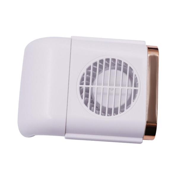 カーシート冷却ファン ブロー冷風 省スペース ポータブルカーシートバックファン ホワイト