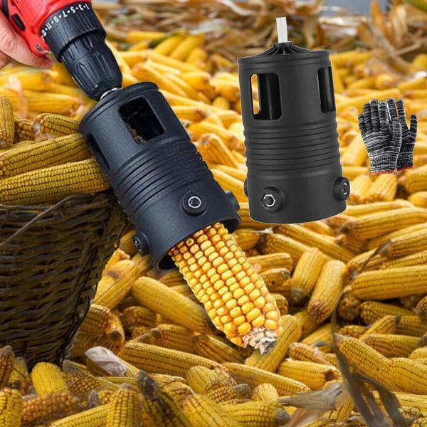 トウモロコシ脱穀機ハンドドリル多機能トウモロコシの皮むきトウモロコシストリップツールレストランフ..