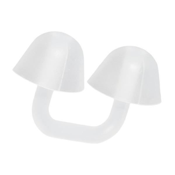 スイミングノーズプラグインノーズスイムノーズクリップ 女性、男性、大人、子供用 サーフィン ホワイト