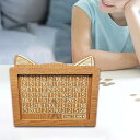 木製貯金箱 貯金箱 カウンター付き 大人と子供用 男の子 女の子 ギフト ユーロ1000