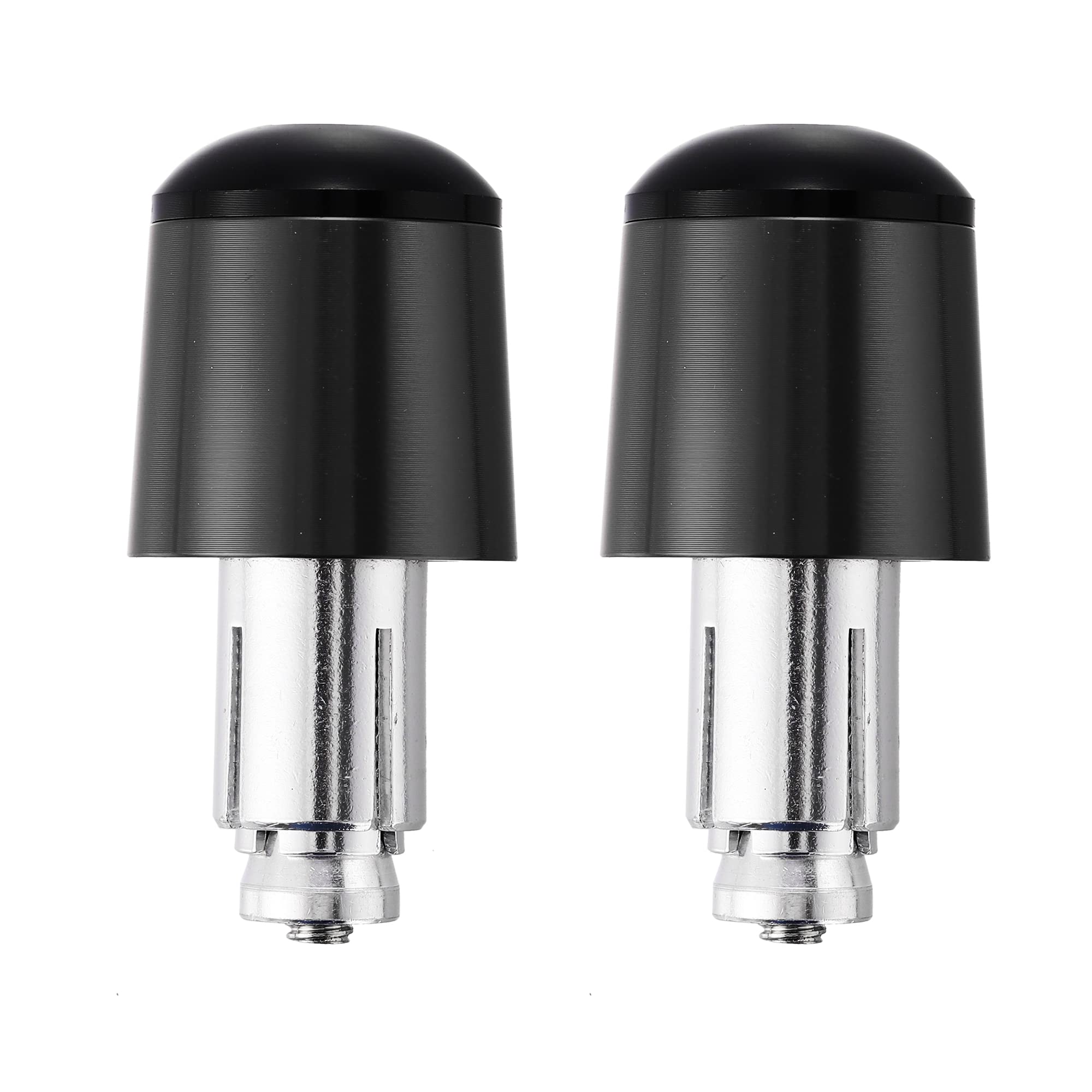 Tキャッププラグバーエンド ハンドグリップ ハンドルバーエンド 滑り止め ユニバーサル オートバイ用 2..