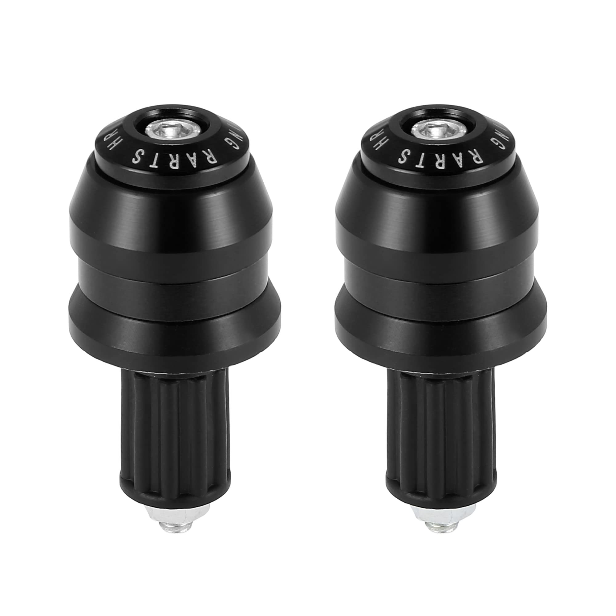 Tオートバイのハンドルバーエンドプラグ ユニバーサル アルミニウム合金 ハンドルバーエンドプラグキャ..