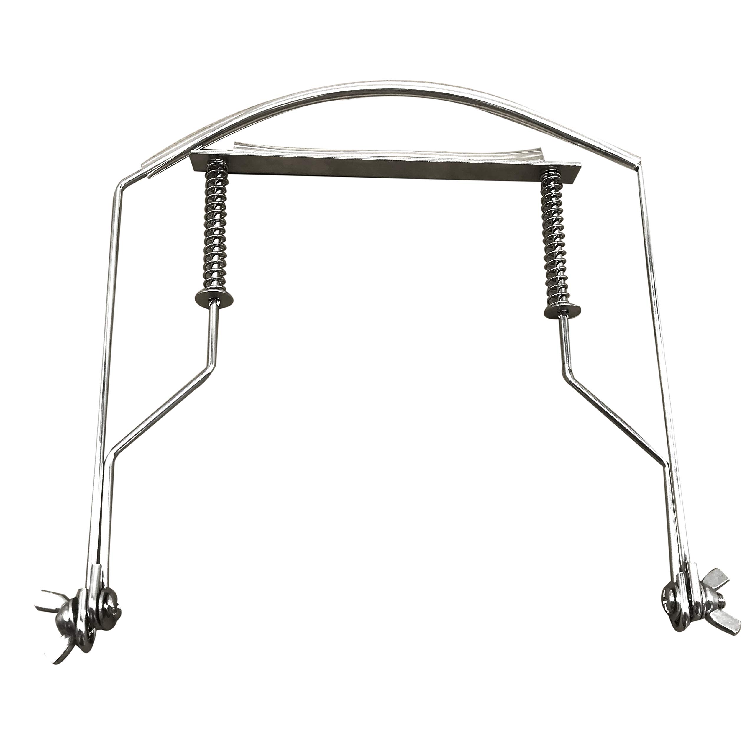 ハーモニカネックホルダー 10ホール ブルースハープ オルガンスタンド ハーモニックラック シルバー