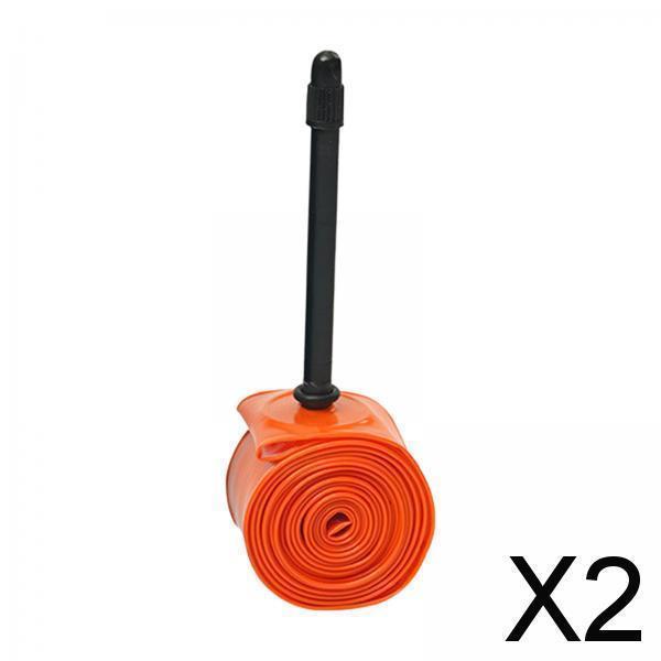 2xBike インナーチューブ TPU バイクインテリア タイヤチューブ ロード マウンテンバイク 65mm 用