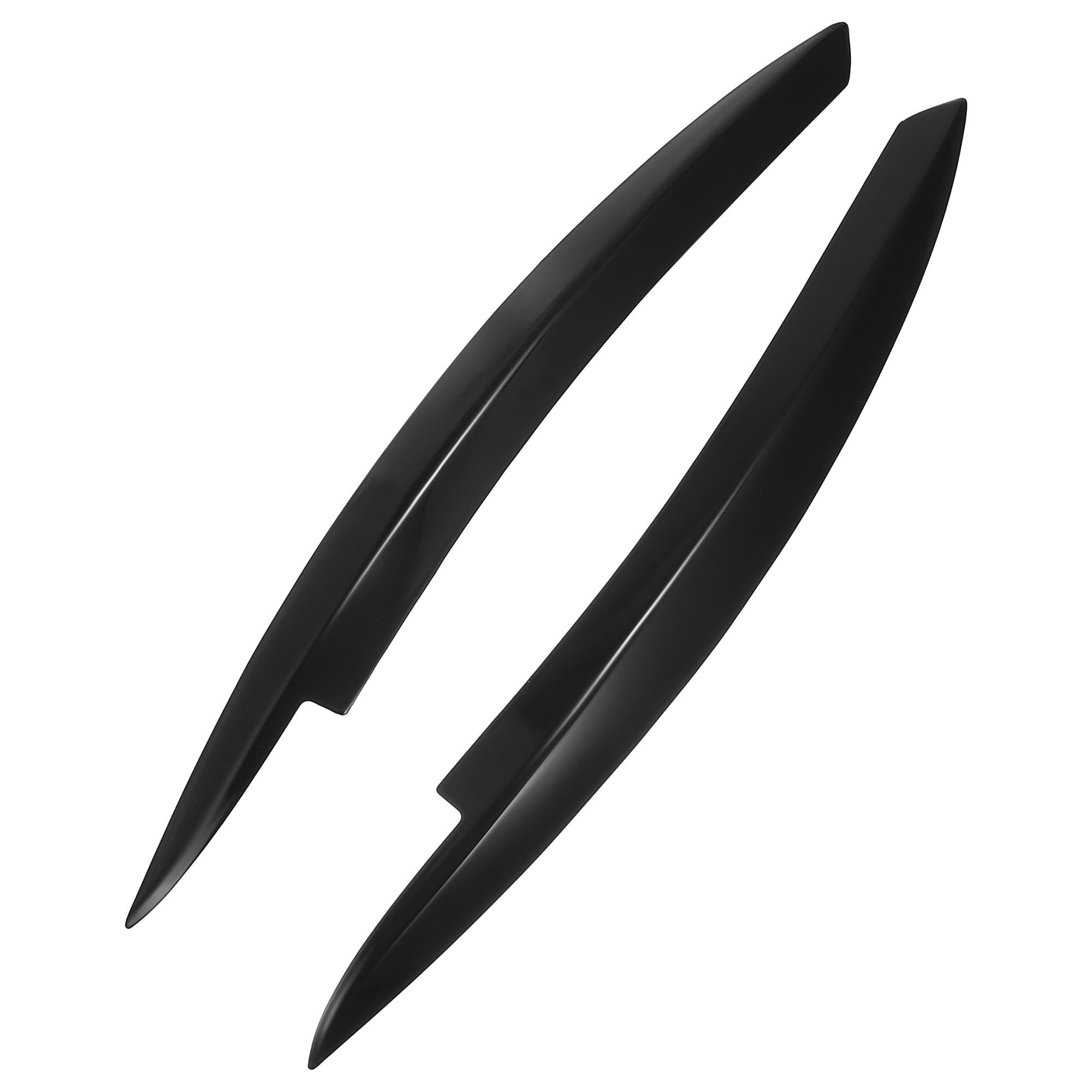 Tヘッドライト ヘッドランプ眉毛まぶたトリムカバー Volksw agenに対応 Golfに対応 6 MK6に対応 2008-2..