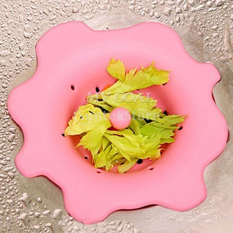 ノーブランド品 シリコーン シンク ストレーナー 廃棄物 フィルタ ドレイン ストッパー 風呂 シャワー ..