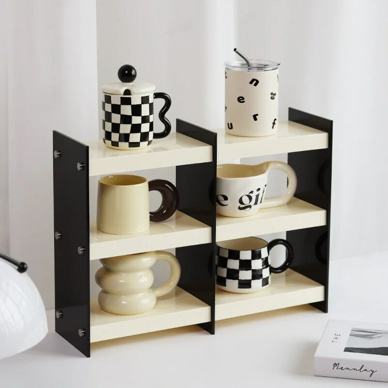 デスクトップクリルカップラック