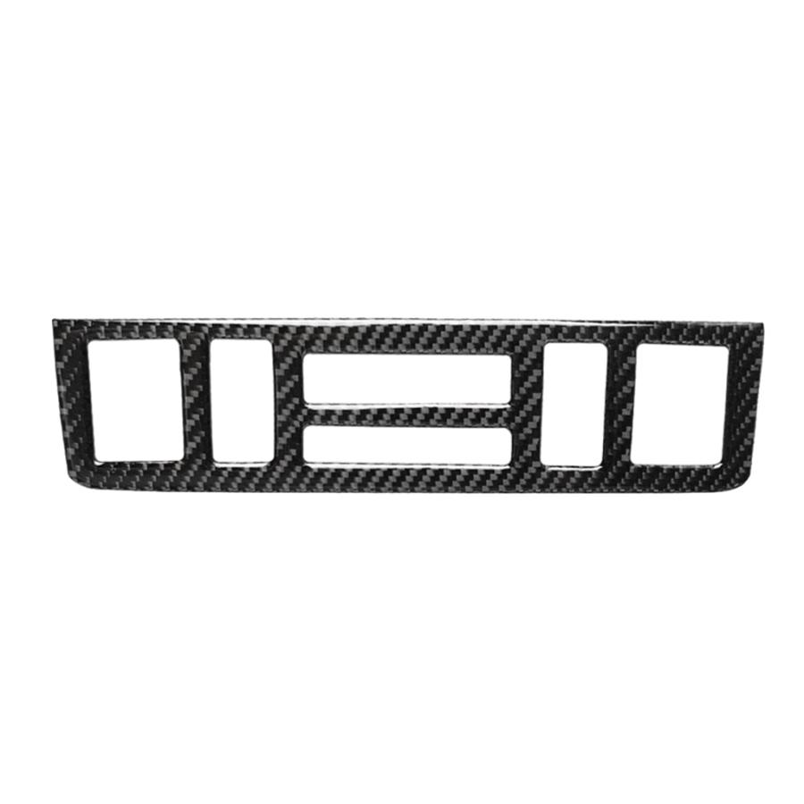 ダウンカーボンファイバーセンターコンソールパネルカバーステッカーbmw E 3シリーズ