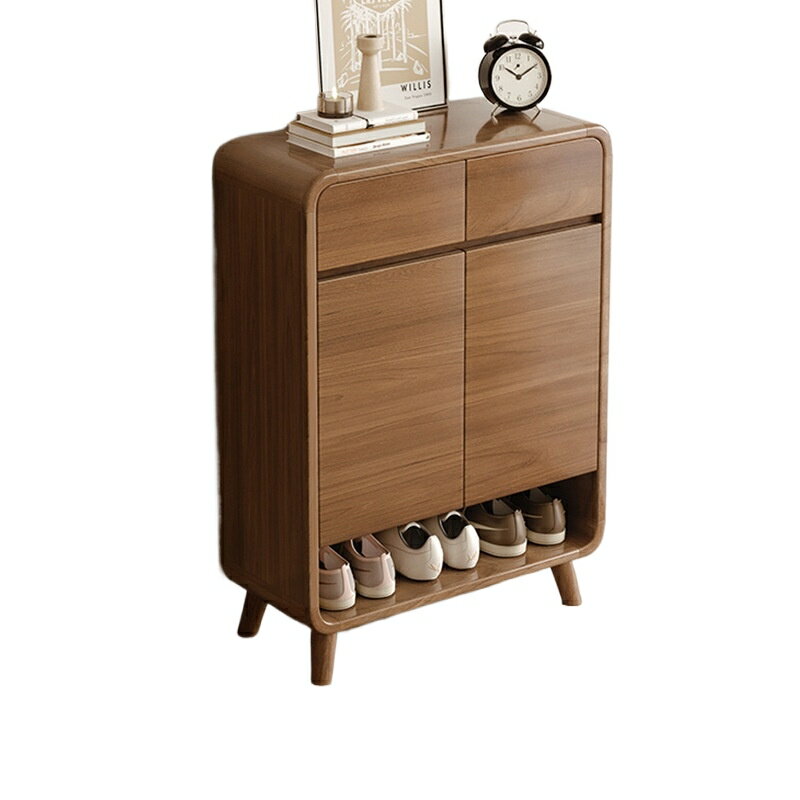 大容量シューズキャビネット戸口家庭用玄関ドア廊下外玄関キャビネット一体型収納新しいシューズラック