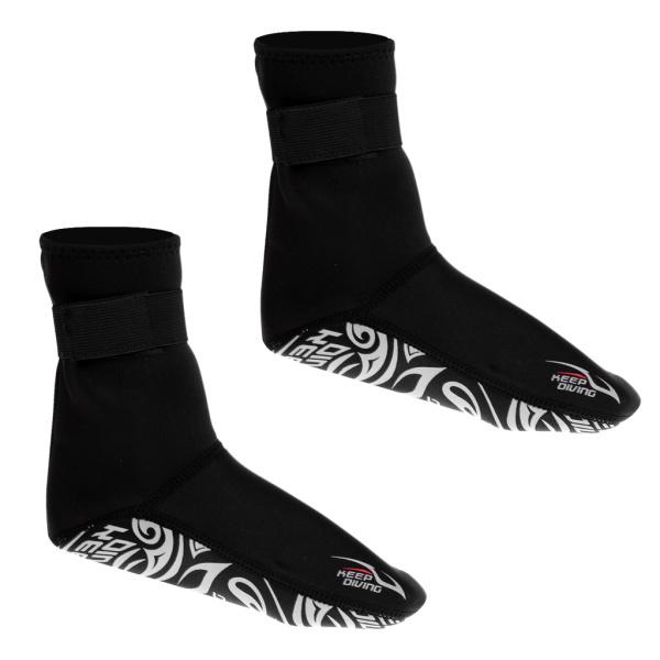 3mmネオプレンダイビングスキューバサーフィン泳ぐ靴下スノーケルブーツxlサーフィン