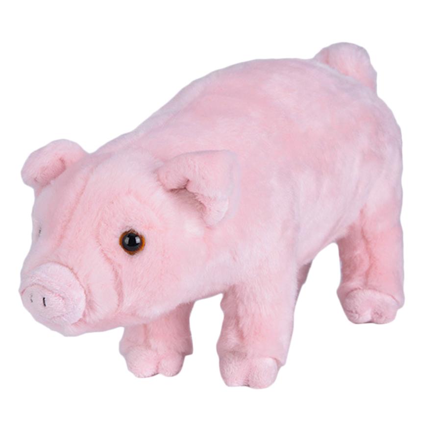 動物ぬいぐるみ 抱き枕 子豚 キャラクター かわいい 誕生日 パーティー クリスマス プレゼント ピンク